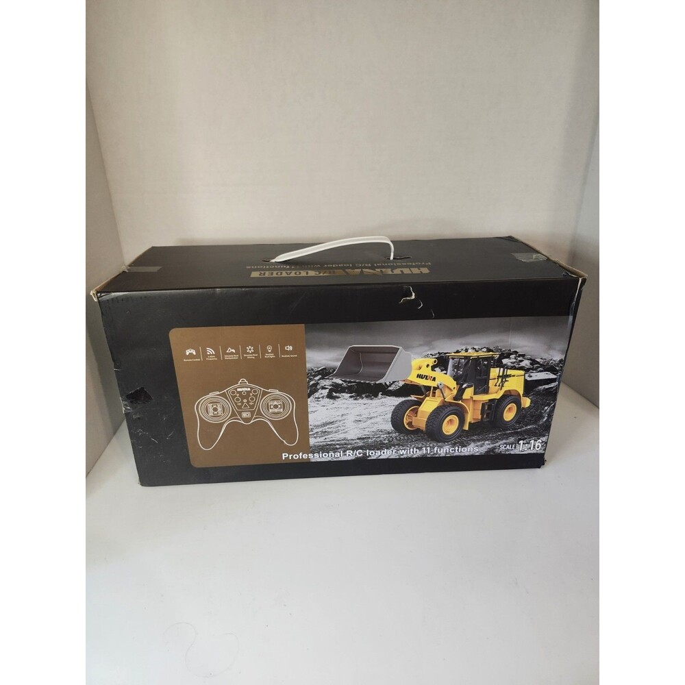 HUINA TOYS 1552 RC 1:16 Scale Remote Control Loader, 11 Functions, NEW USA Stock
